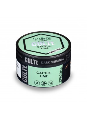 Табак для кальяна CULTt Strong DS03 Cucutus Lime (Кактус Лайм)100g