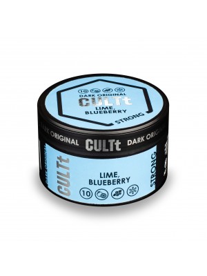Табак для кальяна CULTt Strong DS10 Lime Blueberry (Лайм чорниця) 100g