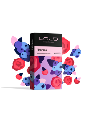 Табак Loud Pinkrose (Чорничний лимонад з трояндою) 200г