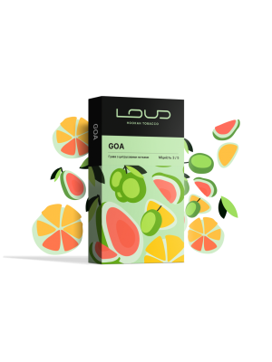 Табак Loud GOA (гуава, апельсин) 200г