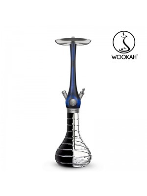Кальян Wookah Striped Black/Clear Black/Blue Кальян Wookah Striped Black/Clear Black/Blue