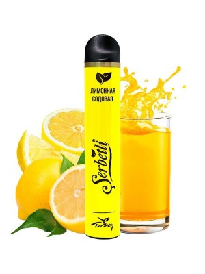 Одноразовая электронная сигарета Serbetli - Lemon Soda