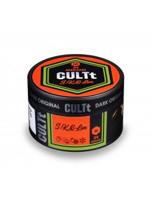 Табак Cult Medium M24 Strawberry, Kiwi, Lime (полуниця, ківі, лайм) 100g