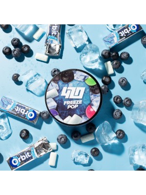 Табак 420 Classic Frost Line- Freeze Pop (чорниця жуйка) 100 гр Табак 420 Classic Frost Line- Freeze Pop (чорниця жуйка) 100 гр