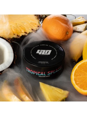 Табак 420 - Tropical Splash (банан апельсин ананас кокос) 100 гр Табак 420 - Tropical Splash (банан апельсин ананас кокос) 100 гр