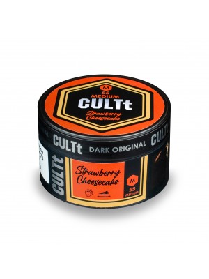 Табак Cult Medium M55 Strawberry Cheescake ( полуничний чізкейк) 100g Табак Cult Medium M55 Strawberry Cheescake ( полуничний чізкейк) 100g