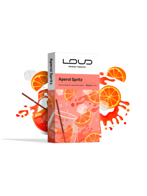 Табак Loud Light - Aperol Spritz (ігристе в поєднанні з цитрусовим лікером) 100g Табак Loud Light - Aperol Spritz (ігристе в поєднанні з цитрусовим лікером) 100g