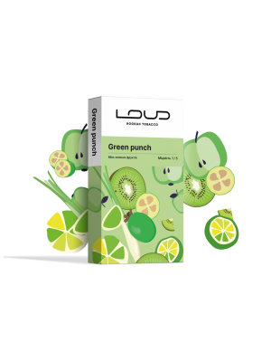 Табак  Loud Light- Green Punch (мікс зелених фруктів) 100g