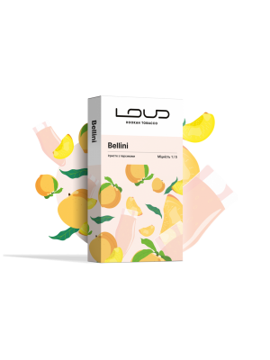 Табак Loud Light - Belini (ігристе з персиками) 100g