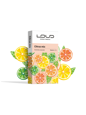Табак Loud Light- Citrus Mix (кислий мікс з цитрусових) 100g