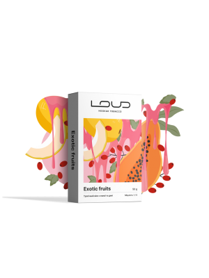 Табак Loud Light -Exotic Fruits (тропічний мікс з папаї та дині) 50 g Табак Loud Light -Exotic Fruits (тропічний мікс з папаї та дині) 50 g