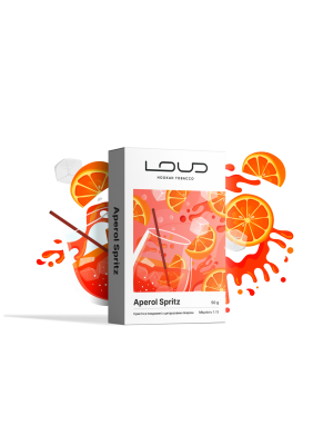 Табак Loud Light - Aperol Spritz (ігристе з цитрусовим лікерем) 50g Табак Loud Light - Aperol Spritz (ігристе з цитрусовим лікерем) 50g