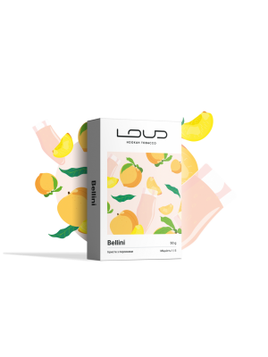Табак Loud Light - Belini (ігристе з персиками) 50g Табак Loud Light - Belini (ігристе з персиками) 50g