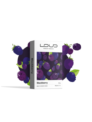 Табак Loud Light - Blackberry (Дика та соковита ожина) 50g Табак Loud Light - Blackberry (Дика та соковита ожина) 50g