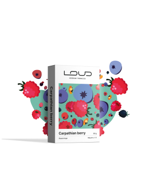 Табак Loud Light - Carpathian Berries (Лісові ягоди) 50g Табак Loud Light - Carpathian Berries (Лісові ягоди) 50g