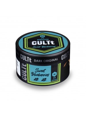 Табак Cult Medium M77 Sweet Blueberry (солодка чорниця) 100g