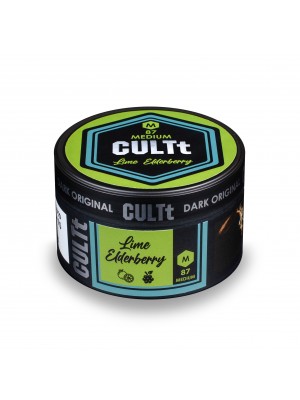 Табак Cult Medium M87 Lime Elderberry (Бузина лайм) 100g