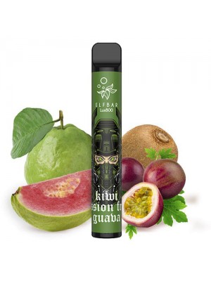 Одноразовая электронная сигарета Elf Bar-Kiwi Passion fruit Guava 800 затяжек Одноразовая электронная сигарета Elf Bar-Kiwi Passion fruit Guava 800 затяжек