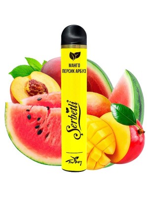 Одноразовая электронная сигарета Serbetli -  Mango Peach Watermelon