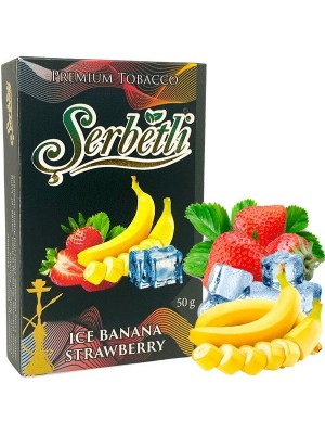 Табак Serbetli Ice-Banana - Strawberry (50 g) Табак Serbetli Ice-Banana - Strawberry (50 g)