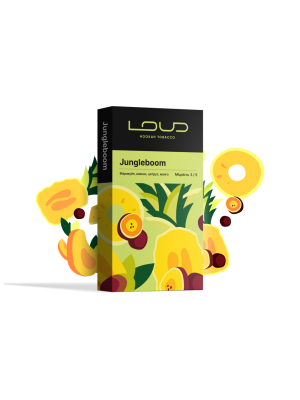Табак Loud Jungleboom (Манго, ананас, маракуя) 200г Табак Loud Jungleboom (Манго, ананас, маракуя) 200г