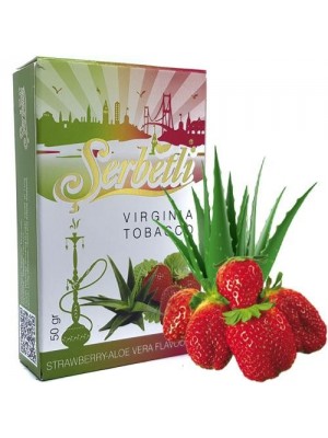 Табак Serbetli Aloe vera strawberry (50g)