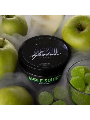 Табак 420 Apple Squirt (Яблочная Конфета) 100 гр
