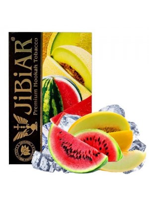 Табак Jibiar - Ice double melon (Айс арбуз дыня) (50g) Табак Jibiar - Ice double melon (Айс арбуз дыня) (50g)