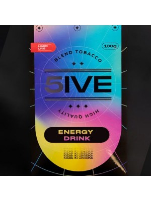 Табак 5IVE Hard- Energy drink 100g (Энергетик) 