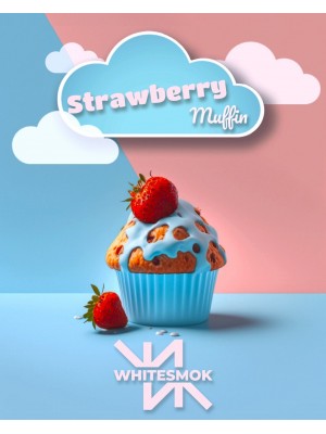 Тютюн WhiteSmok Strawberry muffin (Полуничний мафін) 50g Тютюн WhiteSmok Strawberry muffin (Полуничний мафін) 50g