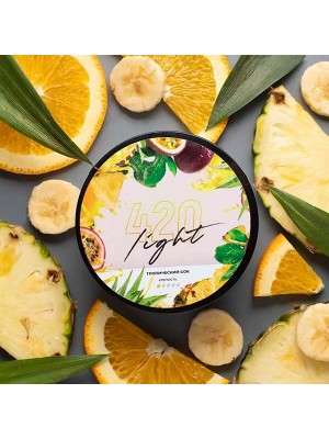 Табак 420 light Тропічний сік (100g) Табак 420 light Тропічний сік (100g)