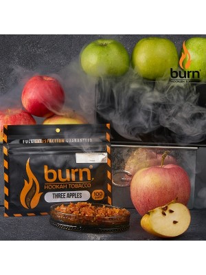 Табак Burn THREE APPLES (100 g) Табак Burn THREE APPLES (100 g)