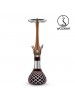 Кальян WOOKAH Crystal Check Brown Walnut Кальян WOOKAH Crystal Check Brown Walnut